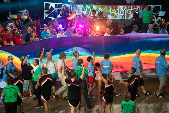 Gay Games 9 Opening Cermony - Photo Bob Perkoski