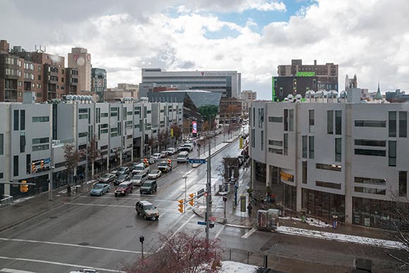Uptown, University Circle in Cleveland