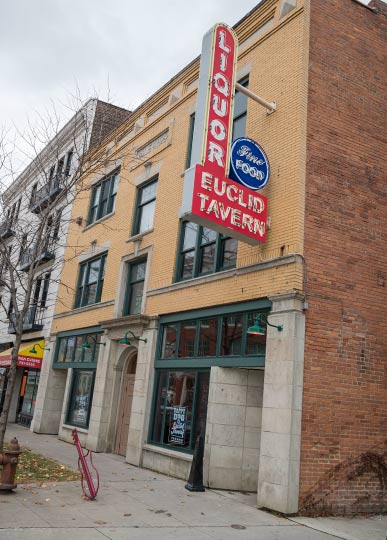 Happy Dog at the Euclid Tavern on the east side