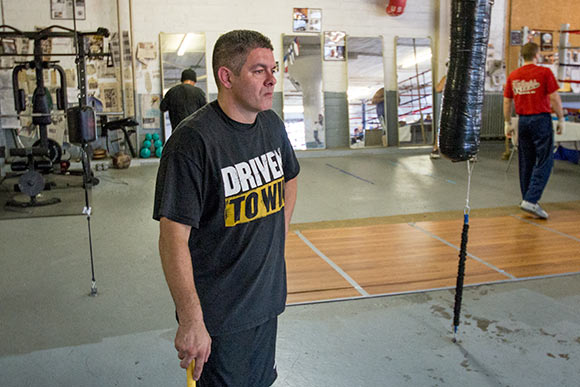 Joe Santa Maria, co-owner of the Old Angle