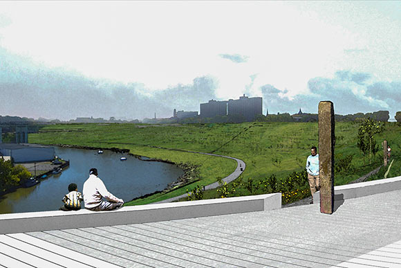 Irishtown Bend rendering