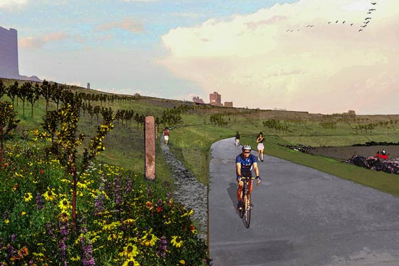 Irishtown Bend rendering