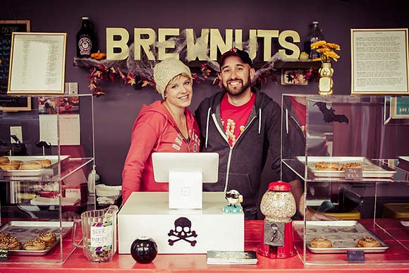 Brewnuts owners Shelley Fasulko and John Pippin