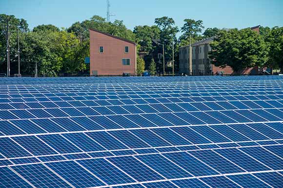 Medical Center Company's one megawatt solar farm