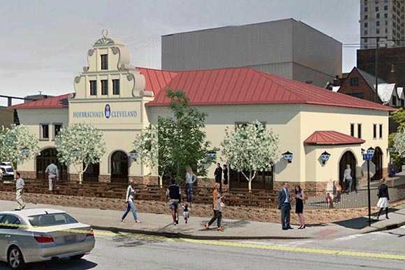 Hofbrauhaus Cleveland rendering