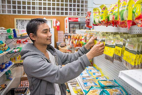 Kyawswar Oo owner of the Burmese Asian Market in Lakewood