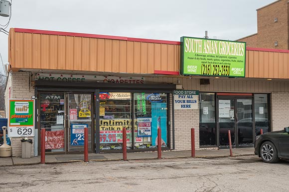 South Asian Grocery  on W. 127th Street and Lorain Ave