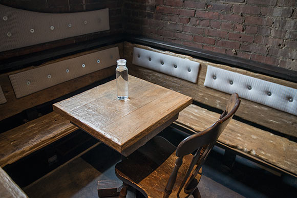 Table tops at The Spotted Owl by (ARC)form