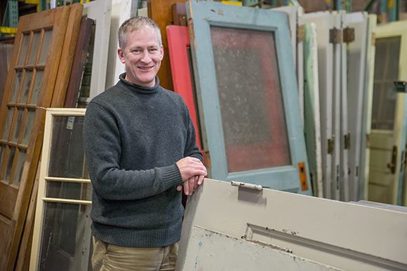 John Deluca of Old School Architectural Salvage Project