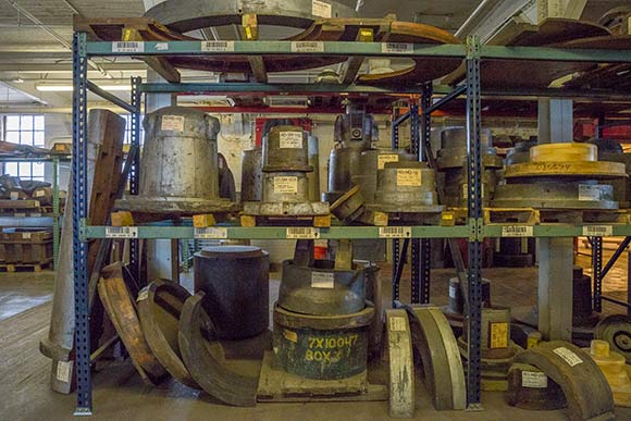 Sand casting forms from Taylor & Boggis Foundry Co. acquired by Rustbelt Reclamation