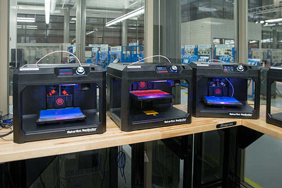 Maker Bots at at Tri-C's Unified Technologies Center at Tri-C