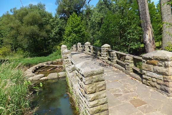 The Old Boating Pond Bridge, Garfield Reservation