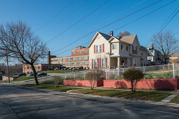 Homes neare the Fairmont Creamery on Willey Ave