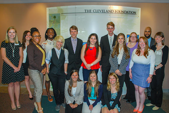 The Cleveland Foundation 2014 summer interns