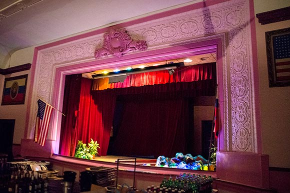 Main stage at The Nash