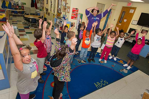 Pre4CLE  class at St. Augustine Child Enrichment Center