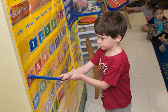 St. Augustine Child Enrichment Center student in the Pre4CLE program