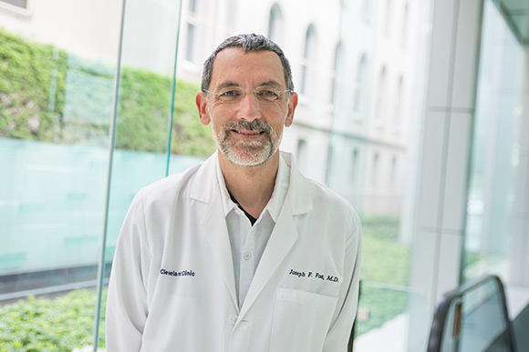 Joseph Foss, director of clinical research in the Clinic’s Anesthesiology Institute