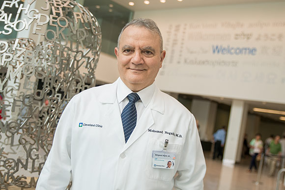 Mohamed Naguib of the Cleveland Clinic’s anesthesiology department