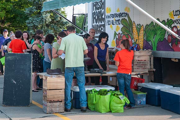 Fresh Fork Market stop in Strongsville