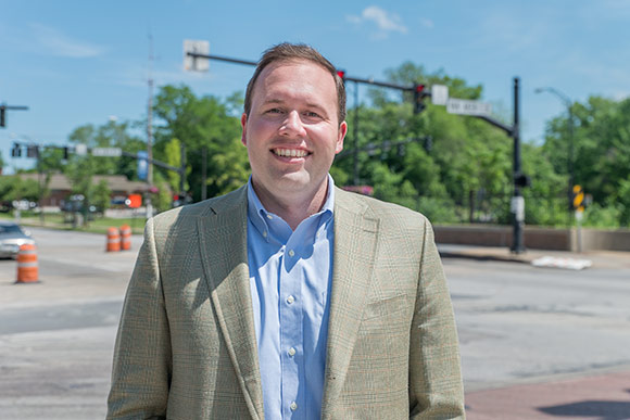 Nick Fedor, Executive Director of the Shaker Heights Development Corporation