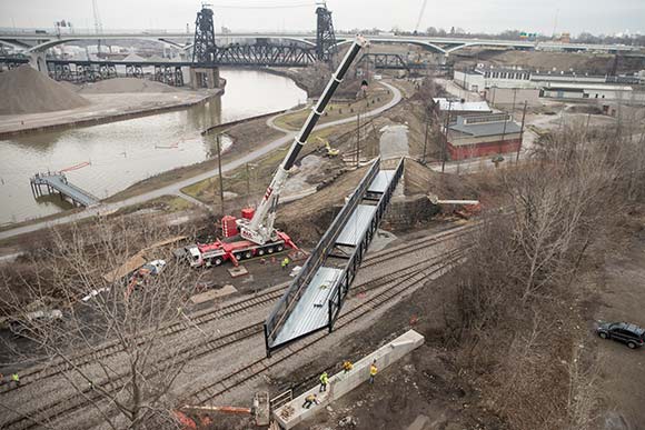 <span class="content-image-text">Putting in the Scranton Road Bridge for Lake Link Trail last April</span>