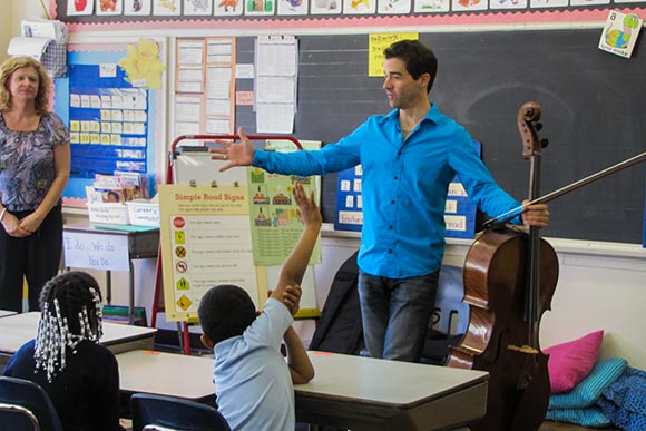 Alan Harrell at Paul Dunbar