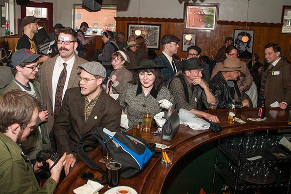 Tweed Ride at the Happy Dog