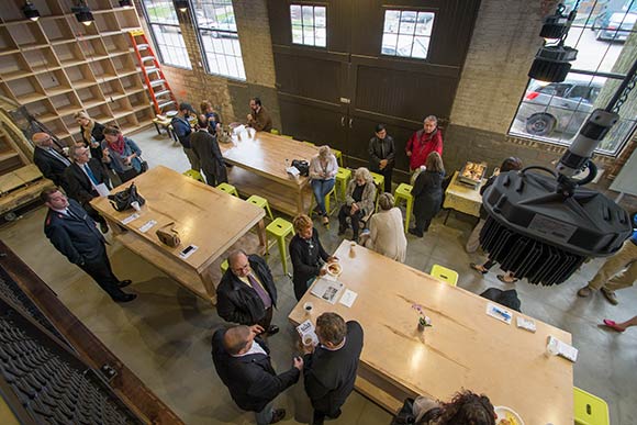 BRICK Ceramic + Design Studio's recent Ribbon Cutting Ceremony