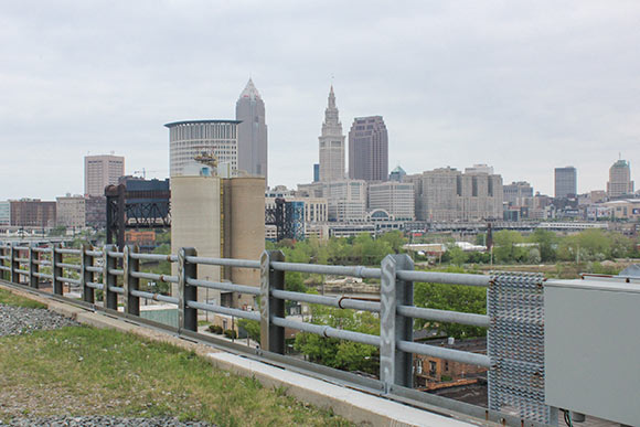 View of Downtown from the RTA bridge