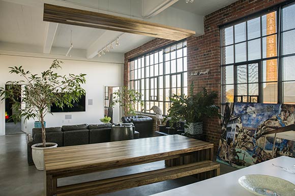 Living space at The Shoreway