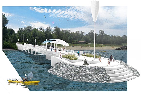 The Sims Park Pier completed