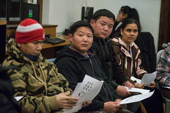 The number of national immigrants settling in the city is growing