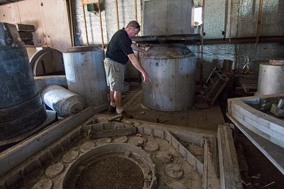Iron and wood foundry patterns of the old structure will be worked into the Foundry Project building as decorative architectural elements