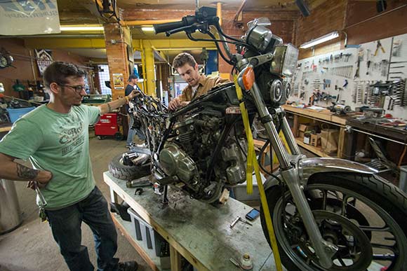 Skidmark Garage at the Hildebrandt