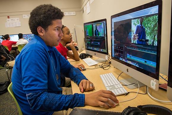 Marvin Watts wrote a movie script and was able to direct, edit and turn it into an movie by the end of his ninth grade year