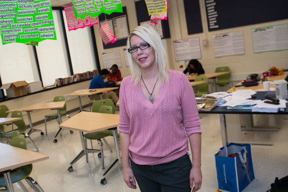 Jennifer Poland came to Digital Arts in its first year to teach film and transitioned into English this year