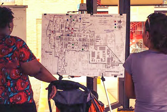 The Eastside Greenway Project community meeting