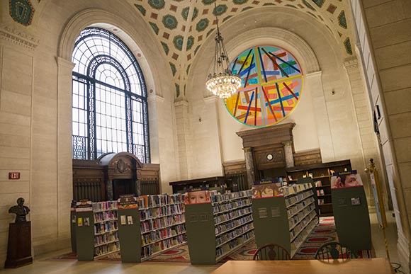 CPL is the first major metropolitan library to adopt the “open shelf plan,” allowing patrons to browse through the books