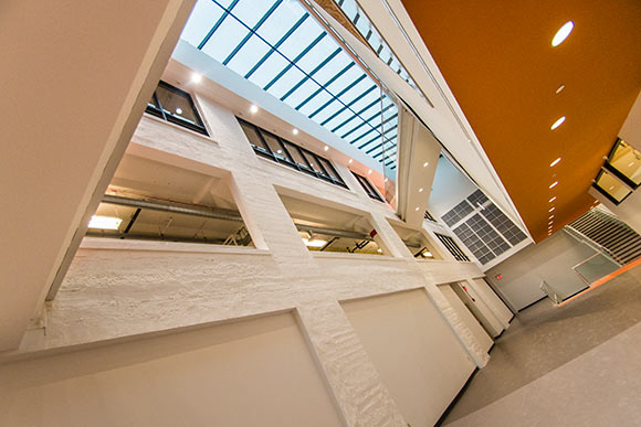 <span class="content-image-text">CIA's airy, three-story atrium</span>
