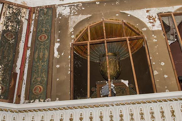 The interior of The La Salle Theater on 185th Street