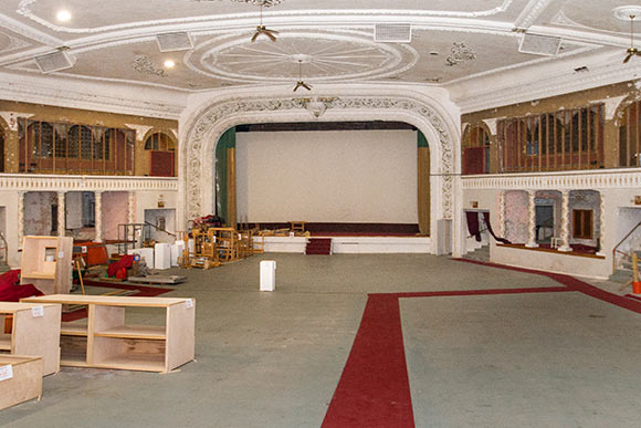 The interior of The La Salle Theater on 185th Street