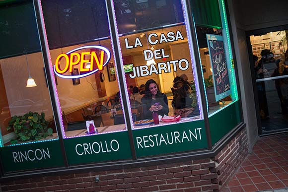 La Casa Del Jibarito eatery on Detroit Ave