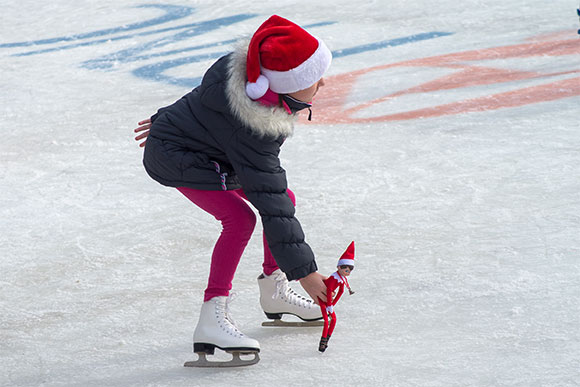 <span class="content-image-text">Skating with Elf on the Shelf at CircleFest in University Circle</span>