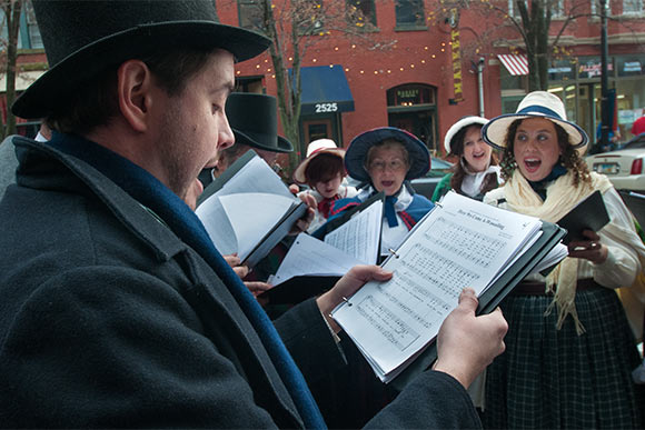 Christmas Carolers in Ohio City