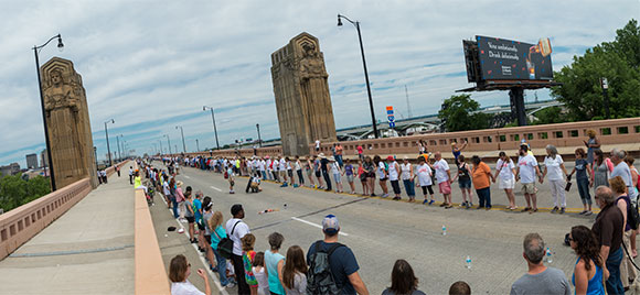 <span class="content-image-text">Circle the City with Love movement last July</span>