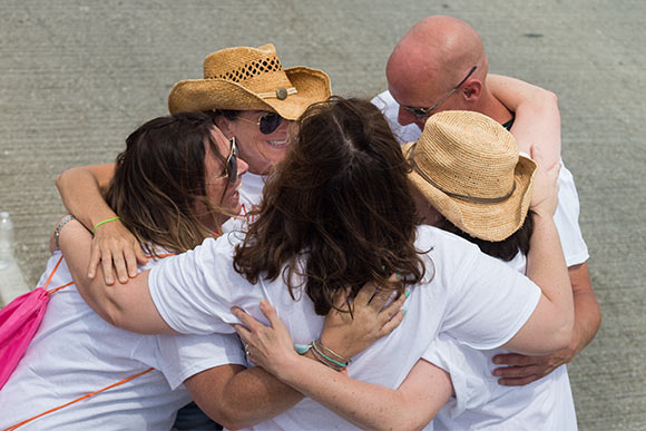 Circle the City with Love movement last July