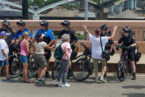 Circle the City with Love movement last July