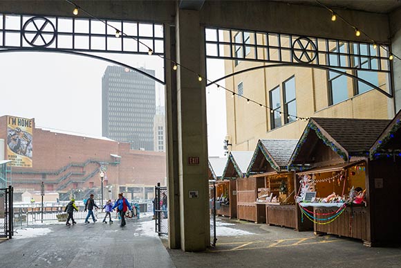 Lock 3's wooden cottages filled with handmade wares