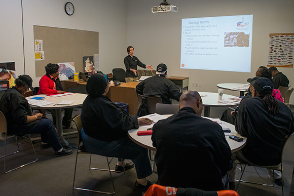 Culinary Training Program class at Lutheran Metropolitan Ministries